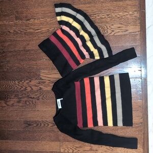 Girls sweater and skirt coordinating set